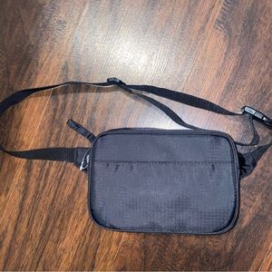 NWT Black belt bag